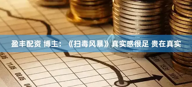 盈丰配资 博主：《扫毒风暴》真实感很足 贵在真实